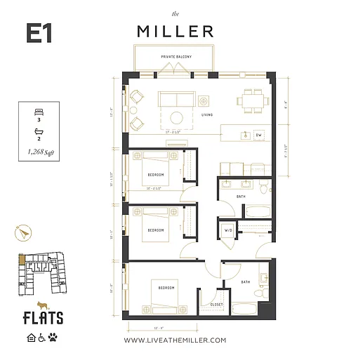 Floor plan E1