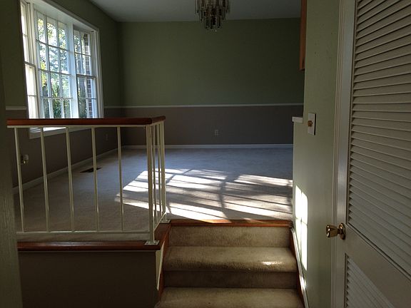 Foyer view of living room or formal dining