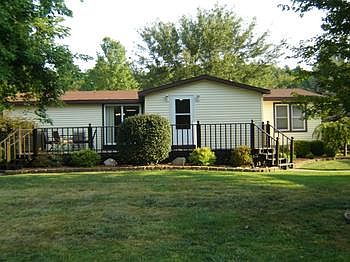 View of back of the house.  Privacy guaranteed!