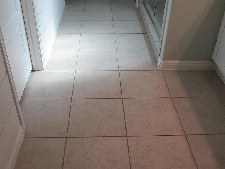 tile floor in master bath