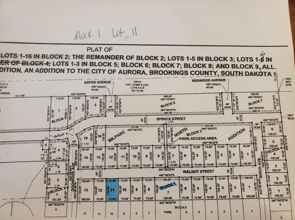 L11 B Milparc North Addition Walnut St #1, Aurora, SD 57002