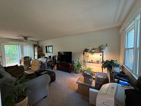 Open layout living room