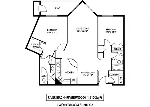 Floor plan River Birch