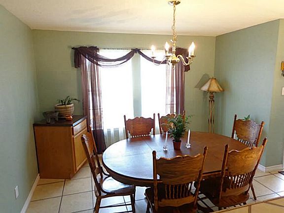 Kitchen Open to dining areas