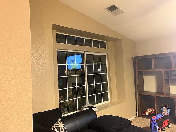 Front living  room window 