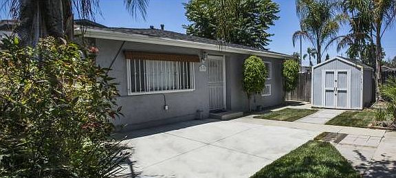 Front of house with yard