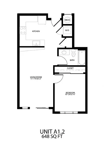 Floor plan A12