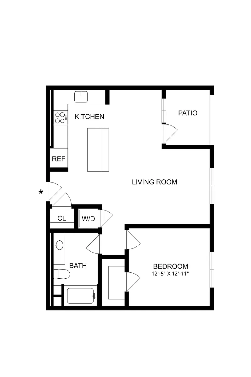 Floor plan A1B