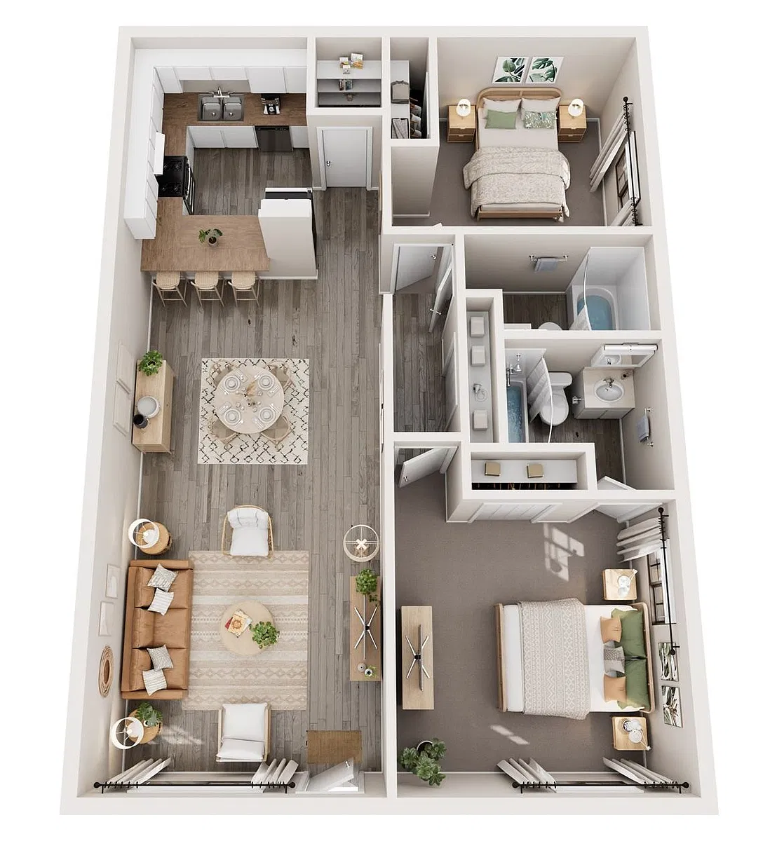 Floor plan Walnut