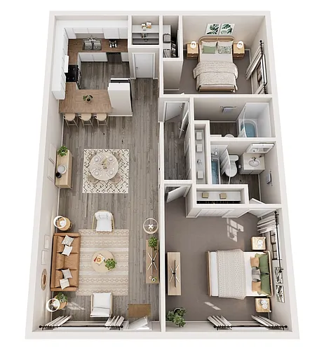 Floor plan Walnut