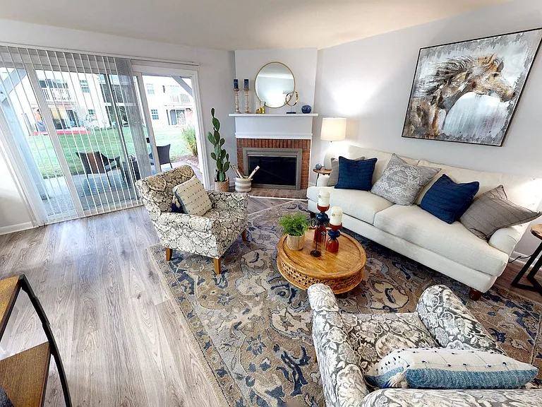 Model Apartment Living Room