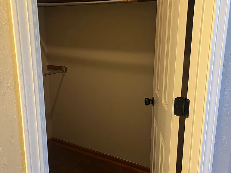 Master walk-in closet