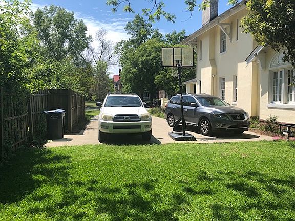 Driveway / Basketball court