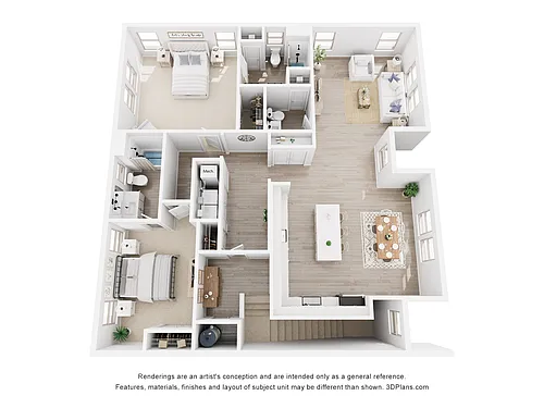 Floor plan B3D