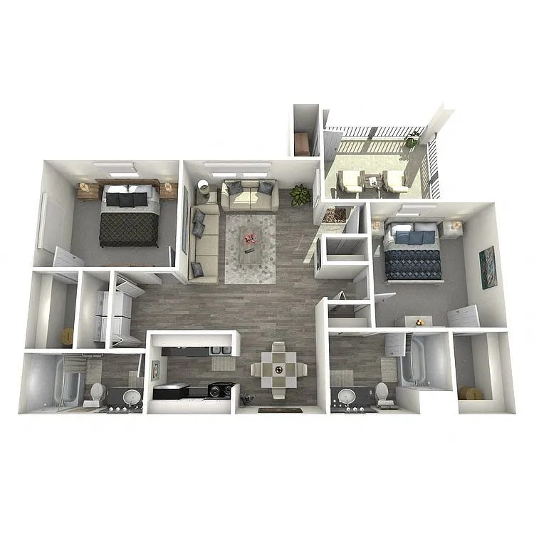 Floor plan St Croix Renovated