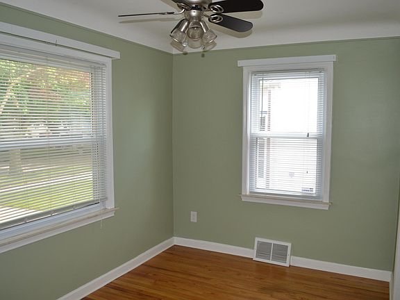 Dining room open to living room