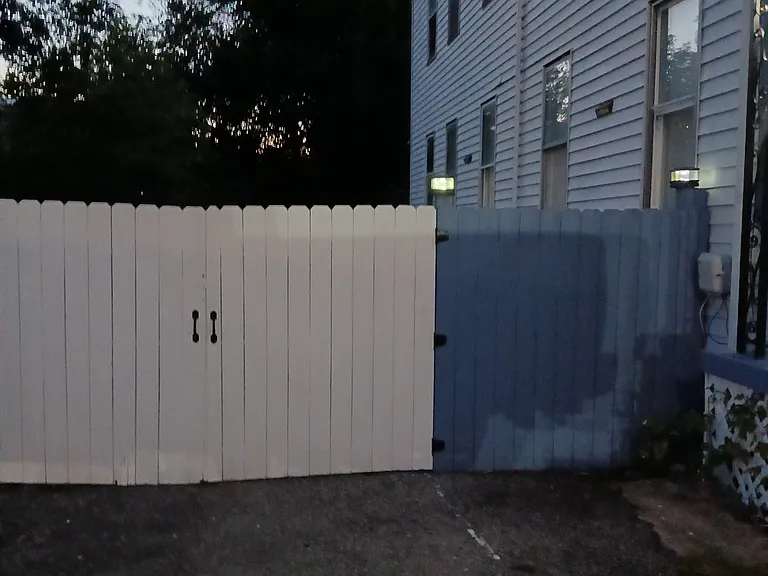 Enclosed driveway