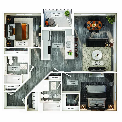 Floor plan Axis