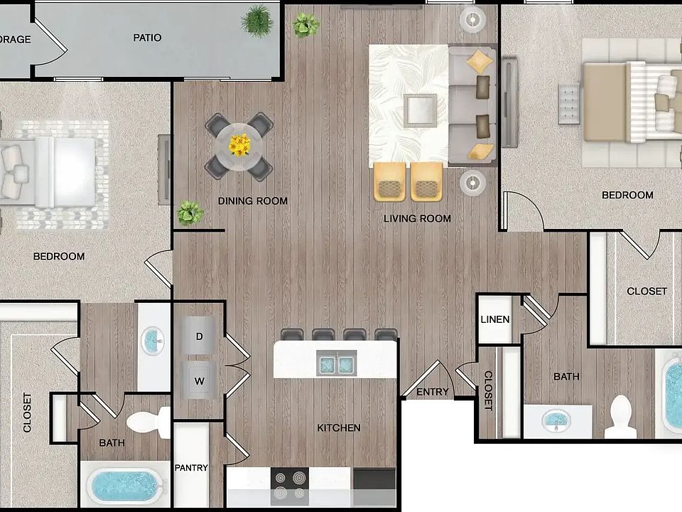 2nd image of 1400 Patricia Dr APT 407