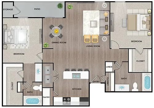 Floor plan B2
