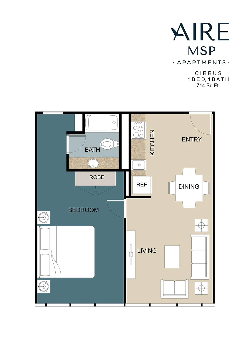 Floor plan Cirrus | Affordable*