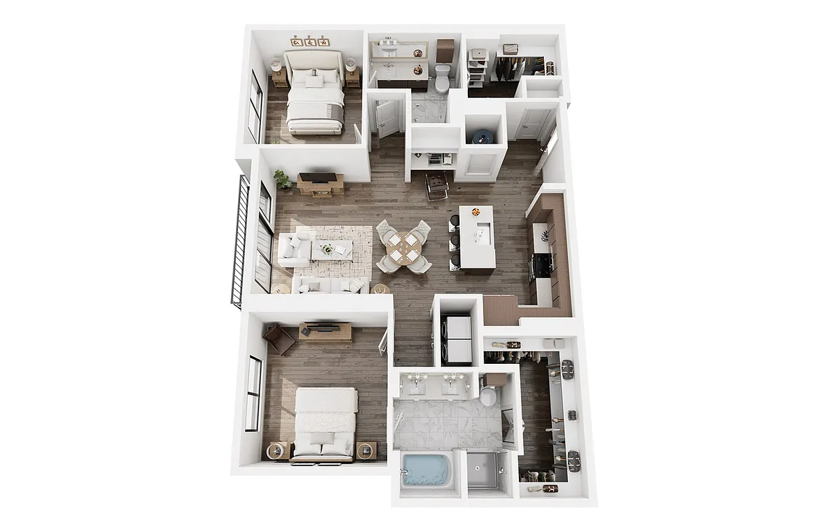 Floor plan B6