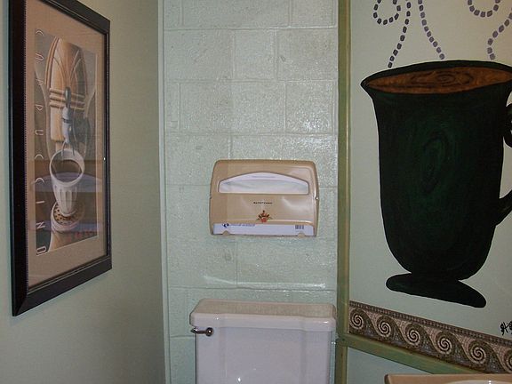 Downstairs restroom