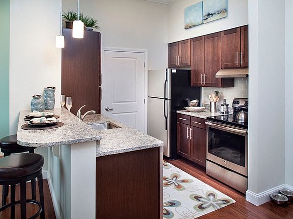 One of Our Phase II Apartments with Hardwood Floors