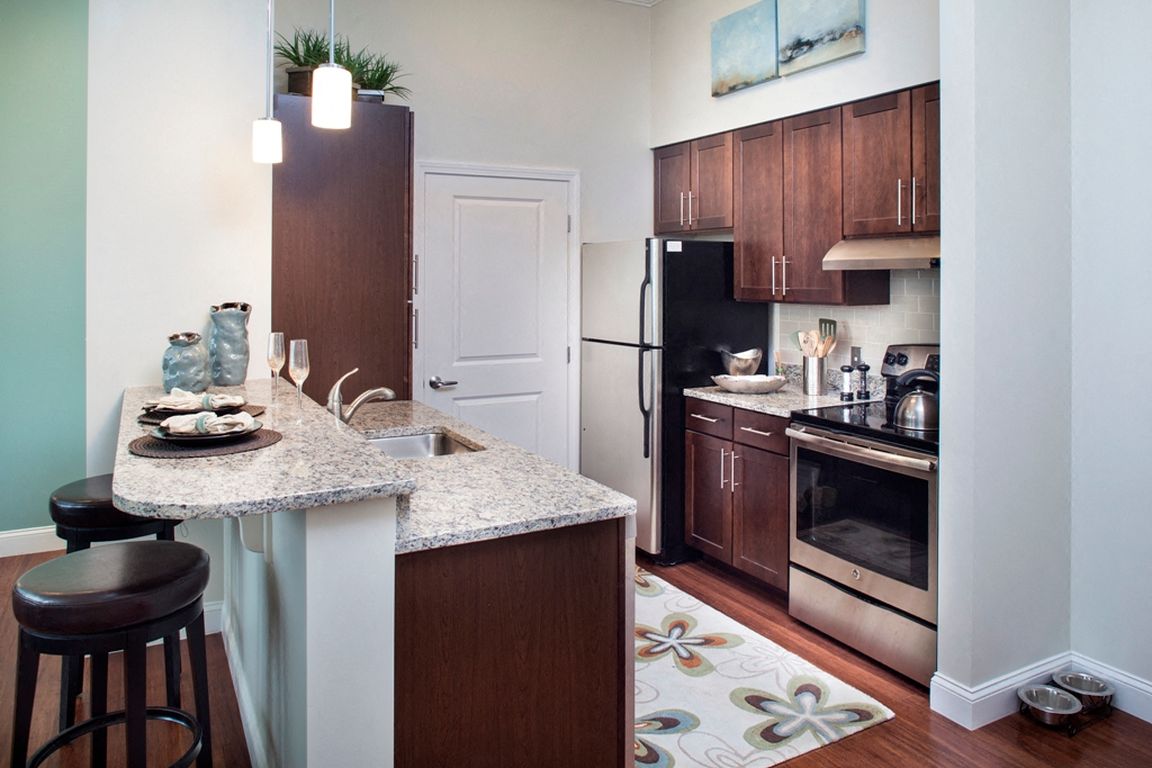 One of Our Phase II Apartments with Hardwood Floors