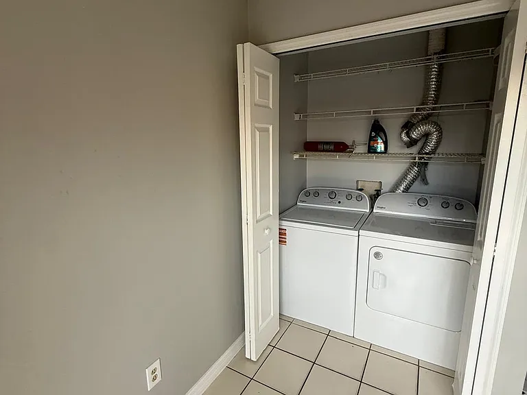 Laundry Room with Washer and Dryer