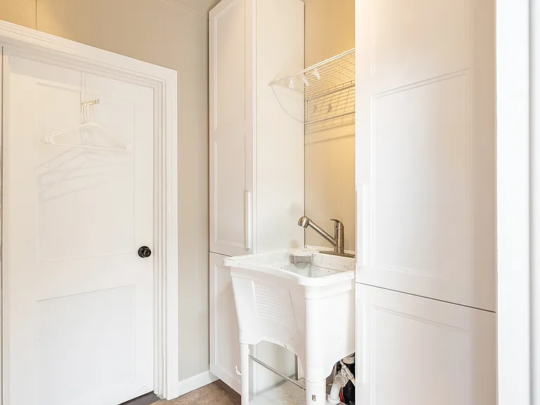 private laundry room, extra storage
