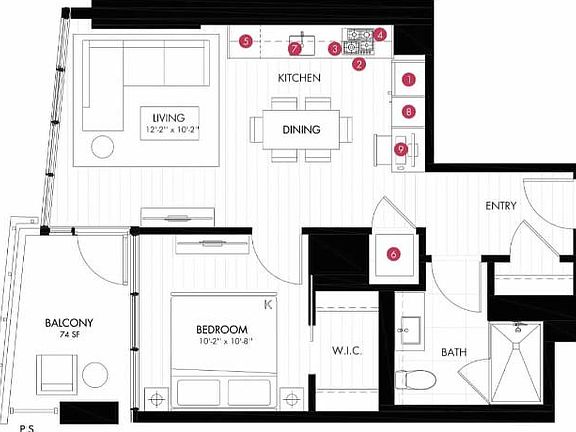5th image of 451 N Green St #10