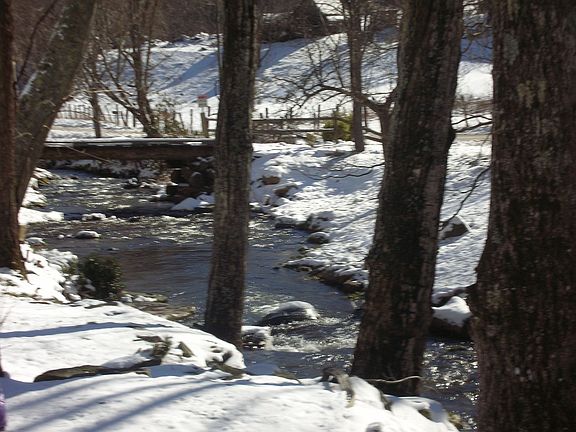 Creek in the winter