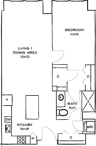 with Kitchen Island