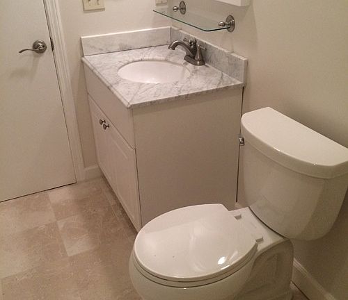 Newly upgraded luxury marble bathroom