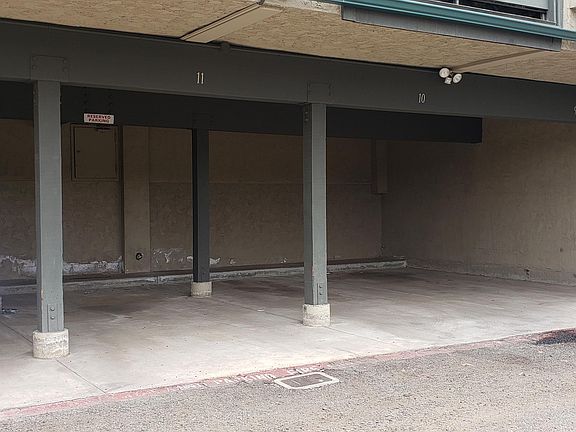 Covered parking spot
