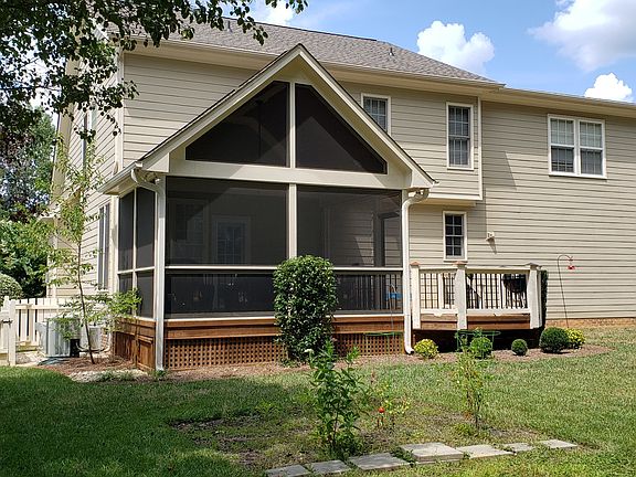 screen porch and deck