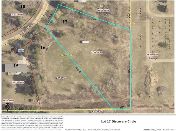 LOT 17 Discovery Cir, Park Rapids, MN 56470