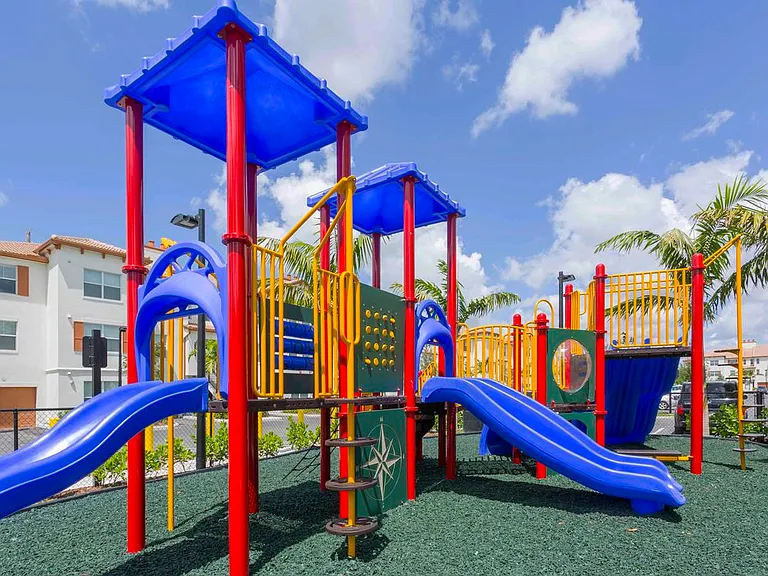 Children's outdoor play area