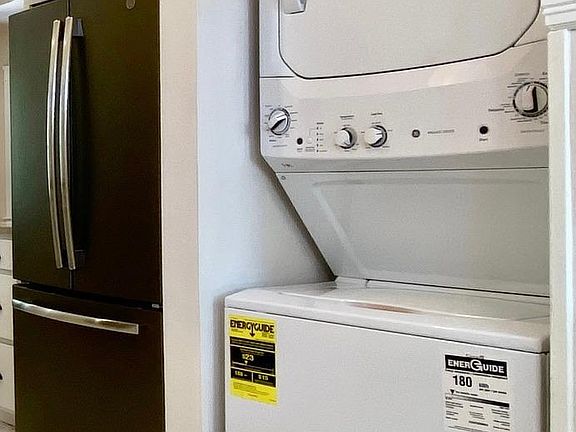 In unit washer dryer