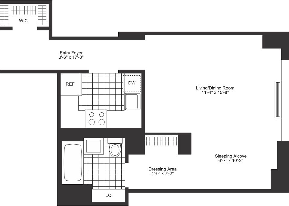 2nd image of 255 W 94th St APT 10P