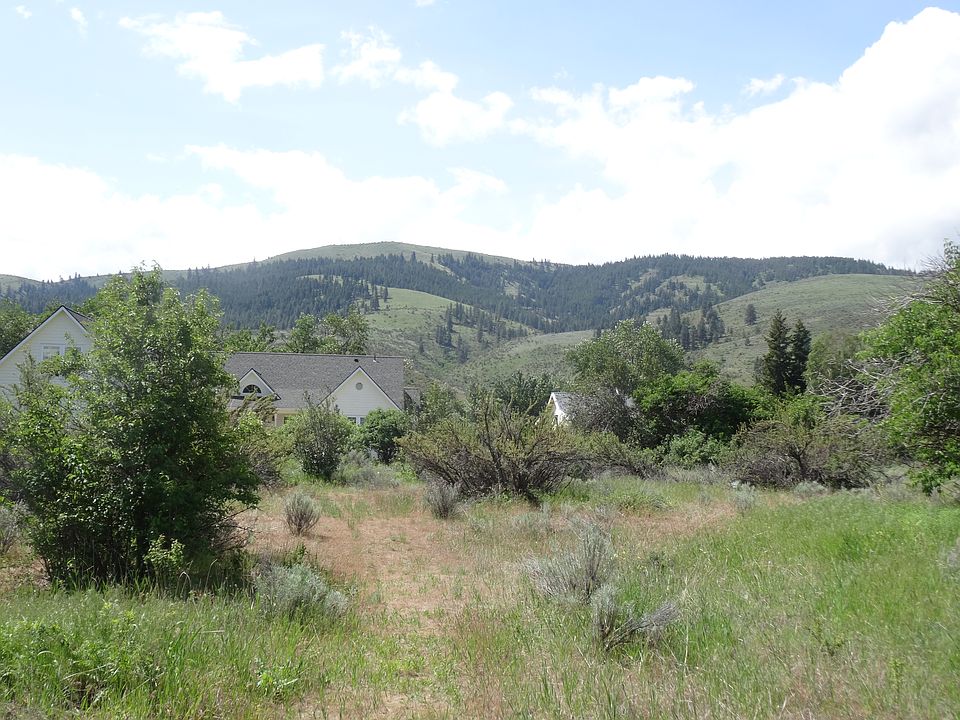 View from creek to house