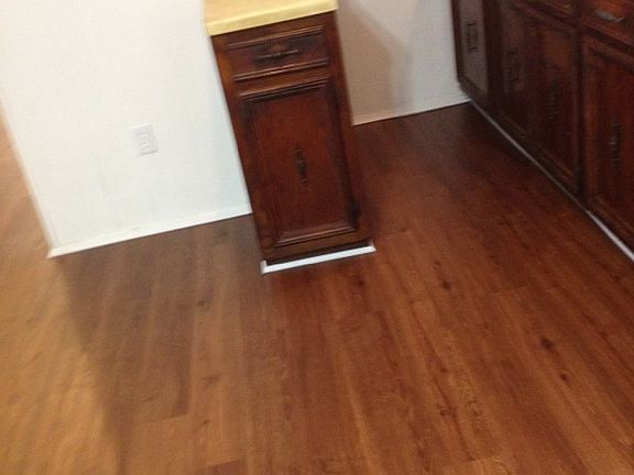 new flooring kitchen