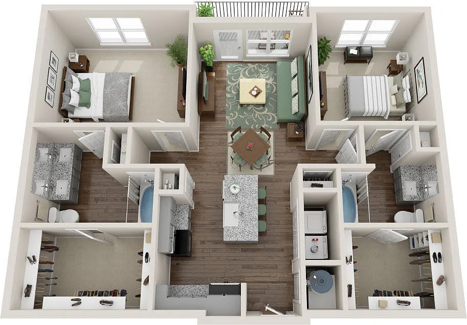 Floor plan B13