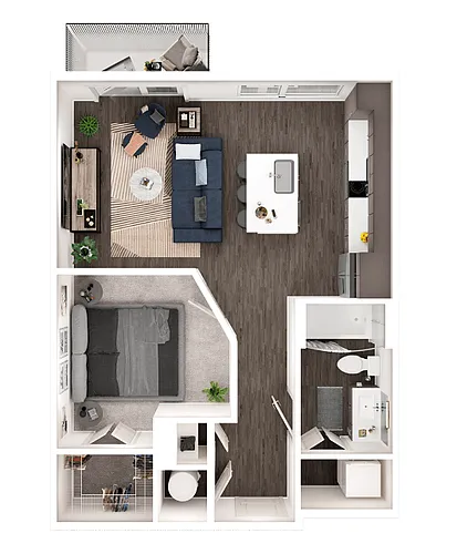 Floor plan A18