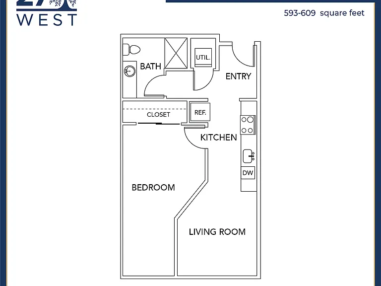 1 Bedroom Standard Tower 1 Bedroom Standard Tower