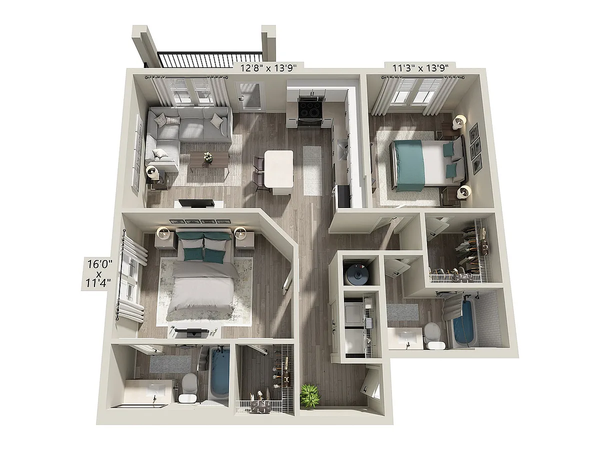 Floor plan B11