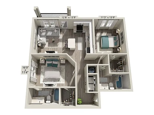 Floor plan B11