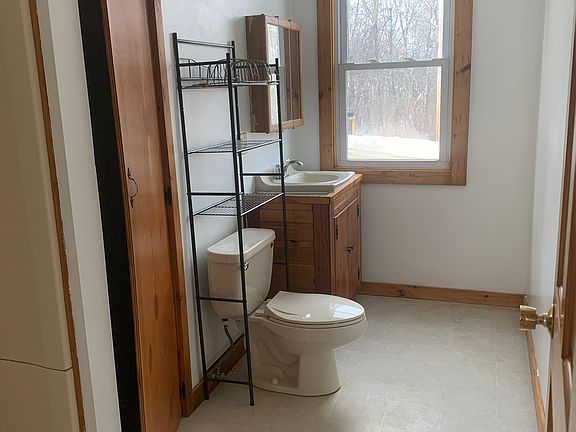 Bathroom with stand up shower