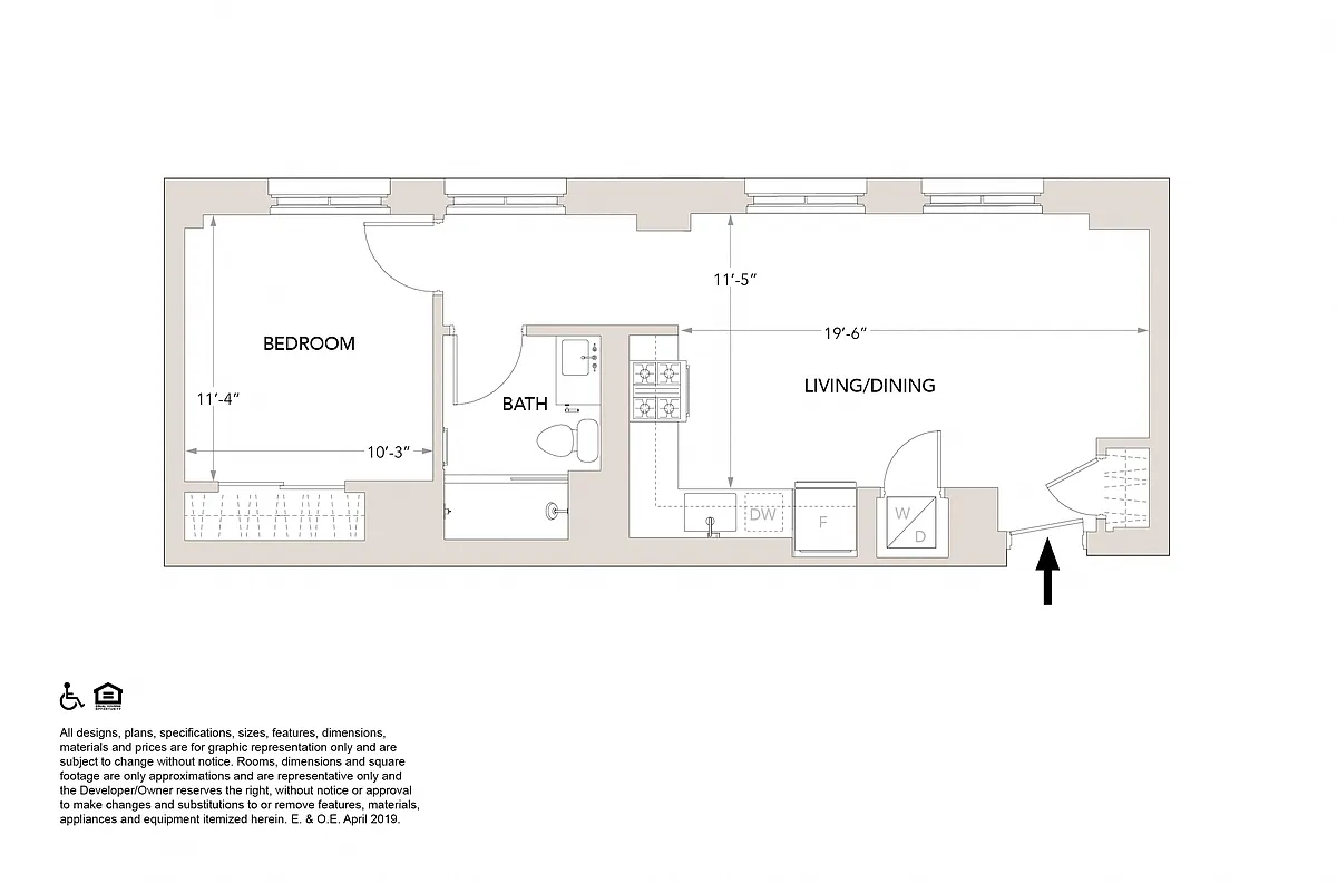 Floor plan G